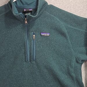 Patagonia Better Sweater Dark Borealis Green Larg e Men